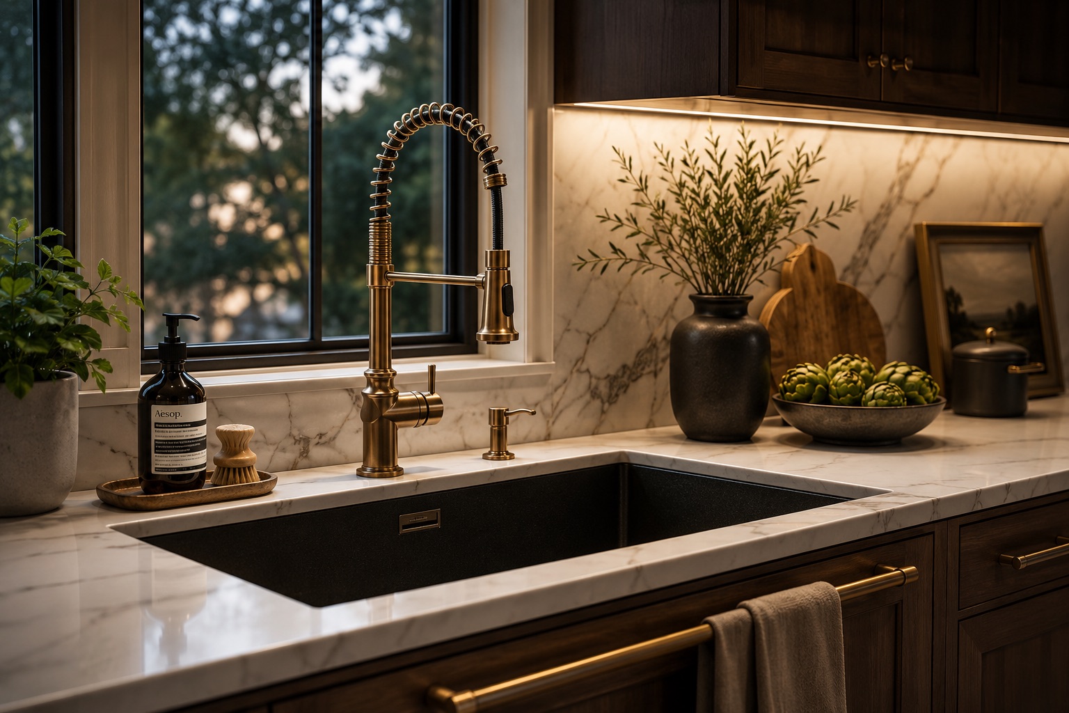 Kitchen faucet replacement in the OKC metro